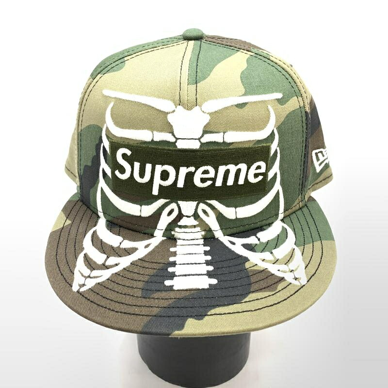 【中古】Supreme 25SS Bones Box Logo New Era シュプリーム[92]