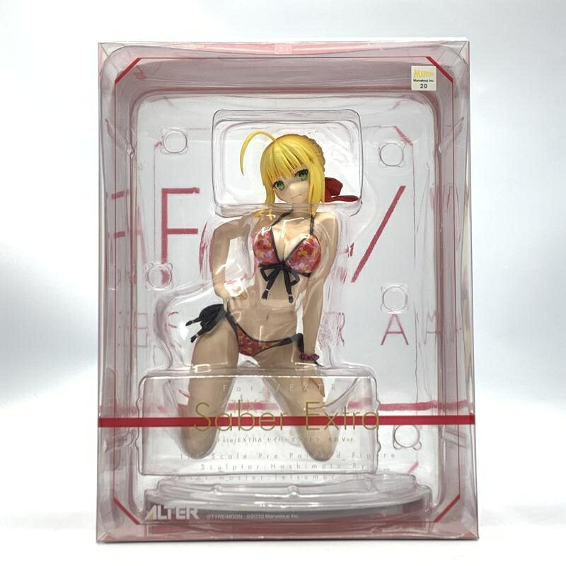 【中古】開封）ｾｲﾊﾞｰｴｸｽﾄﾗ 1/6 水着Ver Fate/EXTRA[10]