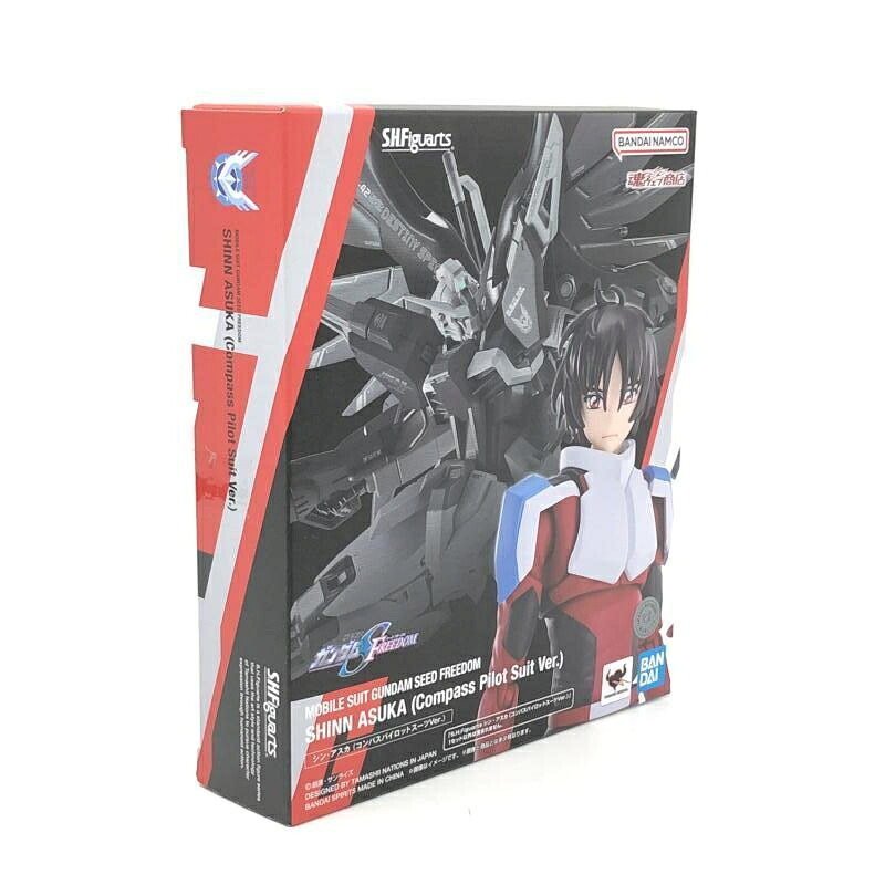 【中古】バンダイ S.H.Figuarts シン・アスカ(コンパスパイロットスーツVer.)/機動戦士ガンダムSEED FREEDOM[6]