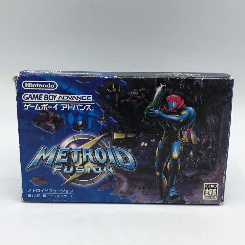 【中古】GBA）ﾒﾄﾛｲﾄﾞﾌｭｰｼﾞｮﾝ[92]