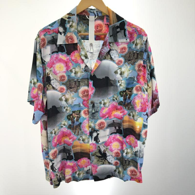 【中古】CHROME HEARTS アロハシャツ XL 総柄 クロムハーツ[91]