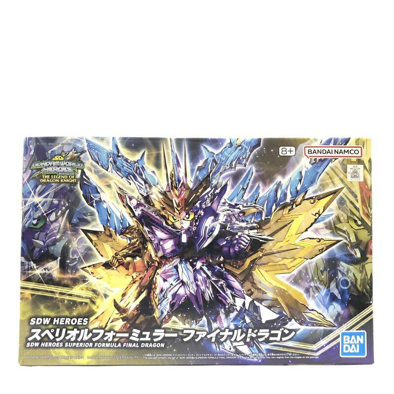 【中古】GﾀﾞﾑS）未組立）箱傷み有）SDW HEROES スペリオルフォーミュラー ファイナルドラゴン バンダイ[66]