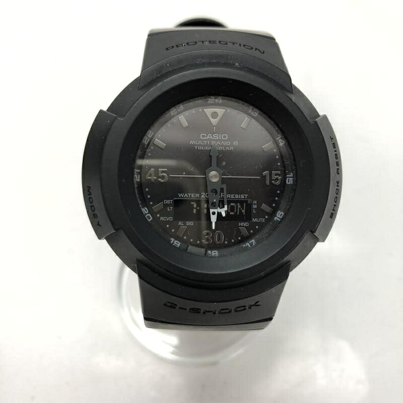 【中古】G-SHOCK CASIO AWG-M520BB-1AJF ソーラー電波時計 ジーショック カシオ[91]
