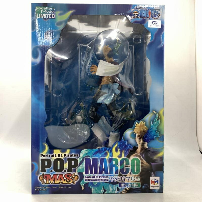 【中古】開封)Portrait.Of.Pirates (P.O.P) MAS 不死鳥マルコ 限定復刻版[10]
