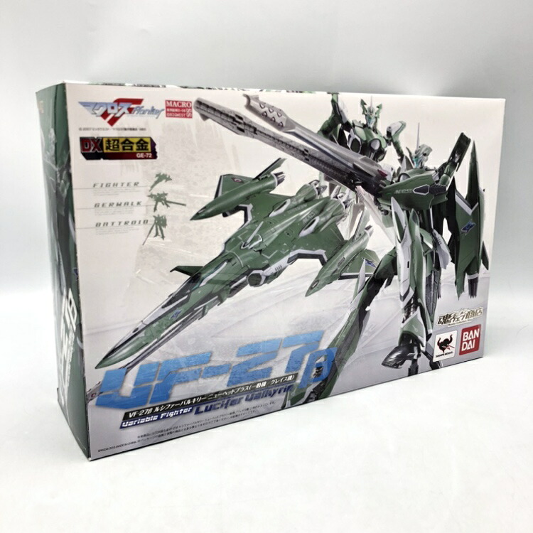 【中古】バンダイ　DX超合金 VF-27βルシファーバルキリー ニューヘッドプラス(一般機/グレイス機)　開封品　箱傷み有[70]