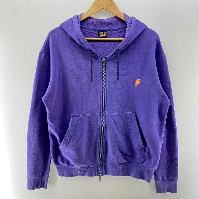 【中古】W&LT ジップアップパーカー パープル size M △汚れ ウォルト ウォルターヴァンベイレンドンク [24]