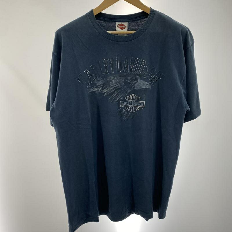 【中古】Harley Davidson ティーシャツ 大きさ曖昧模糊たる 黒[91]