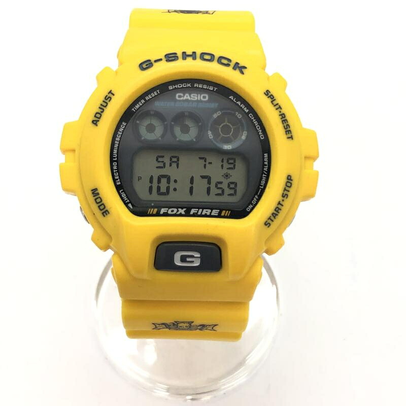 【中古】G-SHOCK FOX FIRE スラッシャー DW-6900H-9 イエロー ジーショック[91] 11,019円