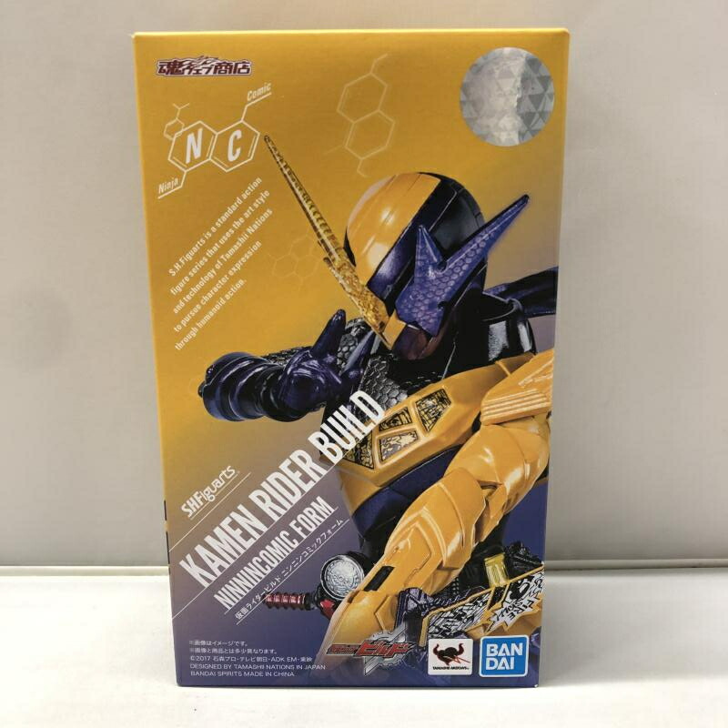 【中古】バンダイ S.H.Figuarts 仮面ライダービルド ニンニンコミックフォーム[15]