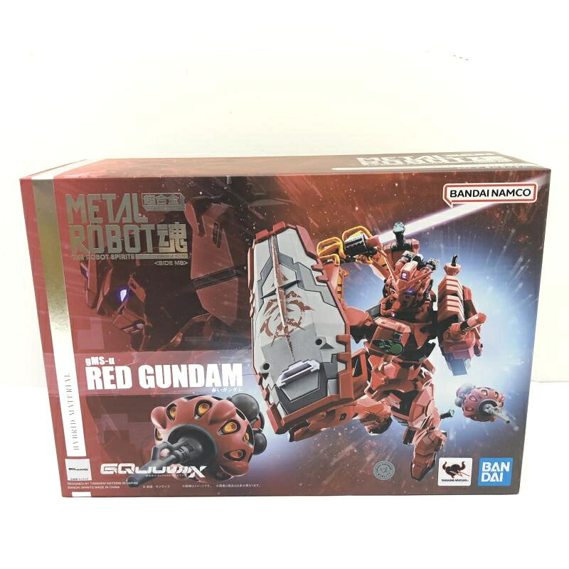 【中古】未開封)METAL ROBOT魂 ＜SIDE MS＞ 赤いガンダム[66]