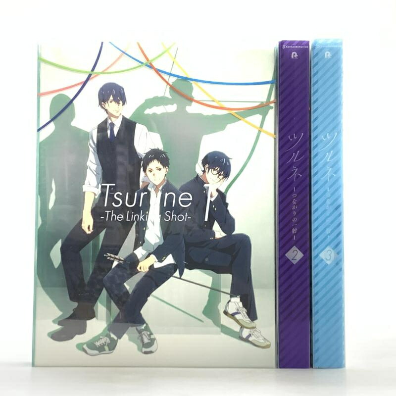 【中古】setBD）ﾂﾙﾈ -つながりの一射- 全3巻ｾｯﾄ /BD[10]