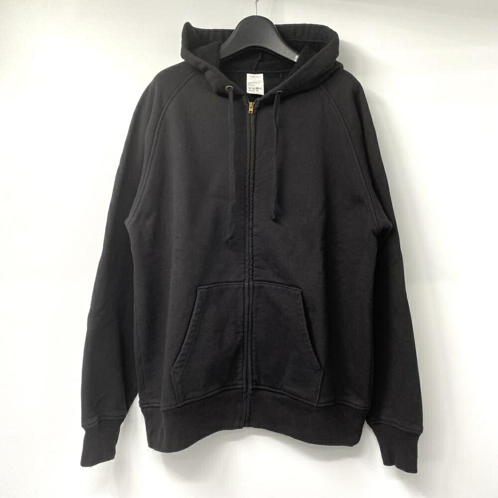 楽天市場】【中古】COMOLI 製品染 裏毛 ジップパーカー Z01