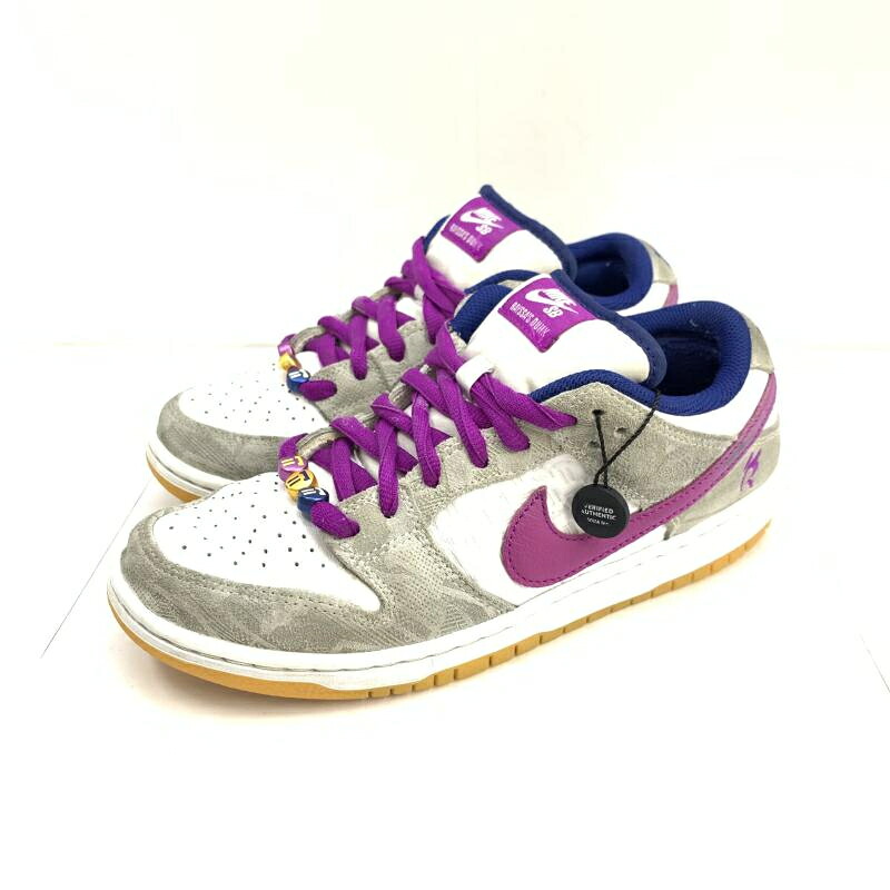 【中古】NIKE SB×RAYSSA LEAL DUNK LOW PRM 25.0cm FZ5251-001　ナイキ×ライッサ・レアウ[92]
