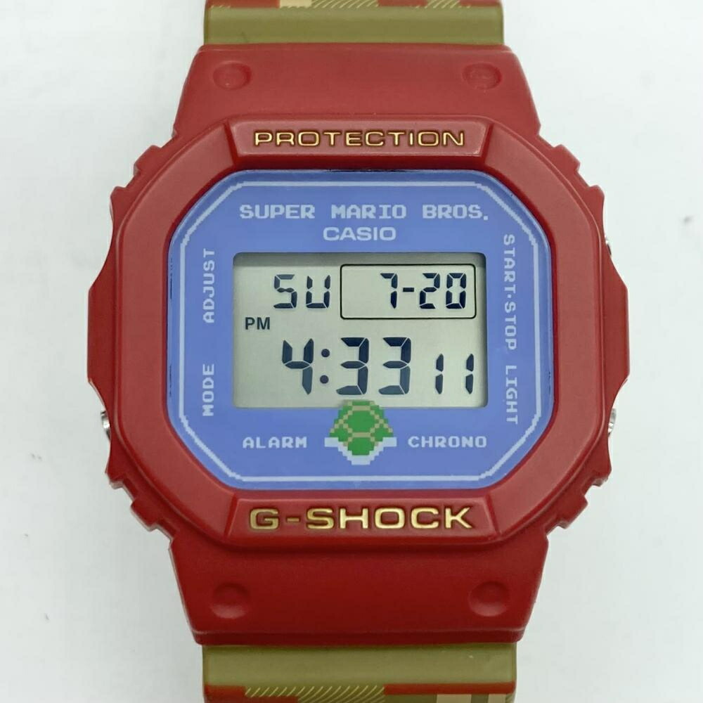 楽天市場】カシオ Gショック スーパーマリオブラザーズコラボ DW