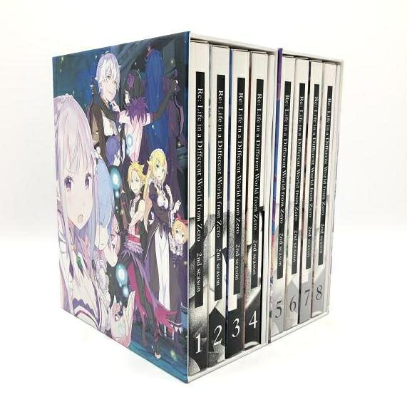 【中古】 開封・小説欠品） Ｒｅ：ゼロ ＃２ 全８巻 ＢＯＸ付 Ｂｌｕ‐ｒａｙ[24]
