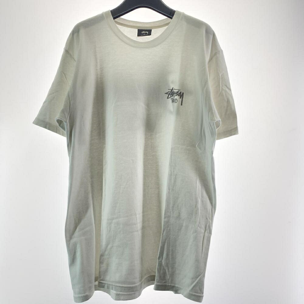 【中古】STUSSY 25SS STOCK TOKYO TEE サイズM ホワイト ステューシー 25SS ストック トーキョー Tシャツ[17]