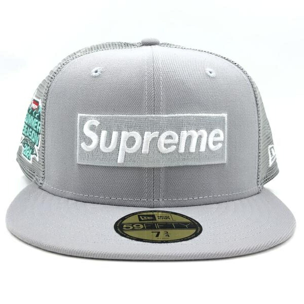 【中古】Supreme×New era SUPREME×Newera 24ss Box Logo Mesh Back Cap グレー サイズ61.5cm シュプリーム[24]