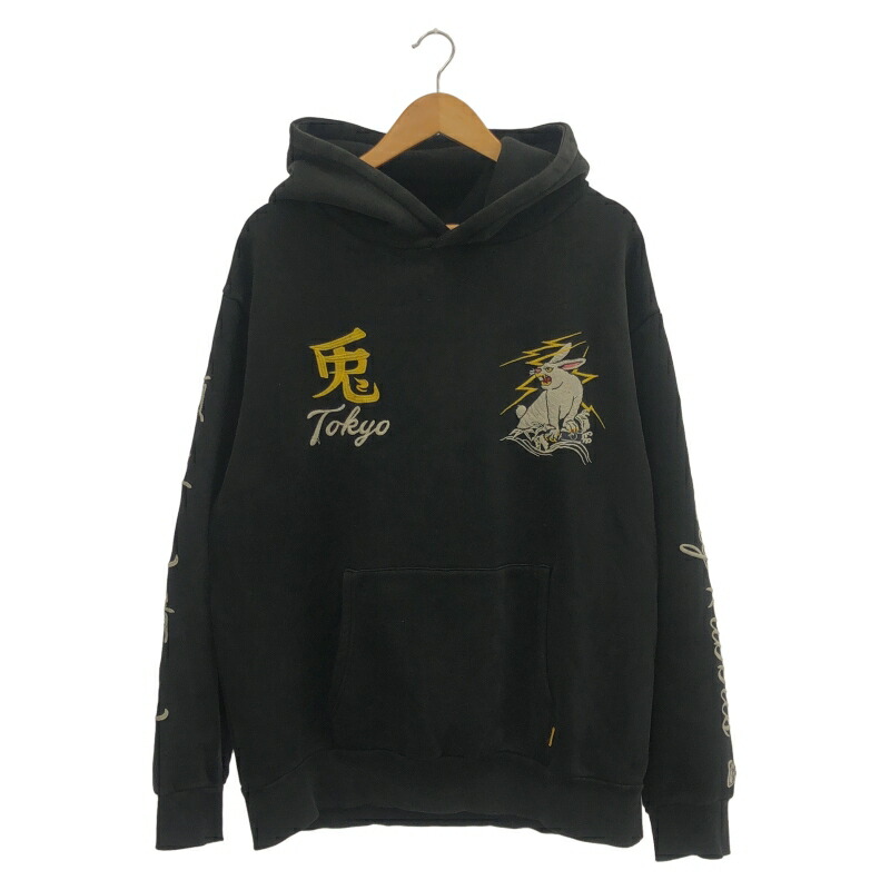 楽天市場】#FR2 2024 BLACK RABBITS LOGO HOODIE SIZE-L NFT保有者限定