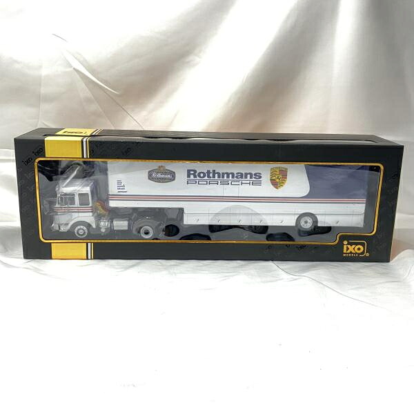 【中古】1/43 ｲｸｿ MAN 16.320 ﾚｰｼﾝｸﾞﾄﾗﾝｽﾎﾟｰﾀｰ `Rothmans Porsche`[19]