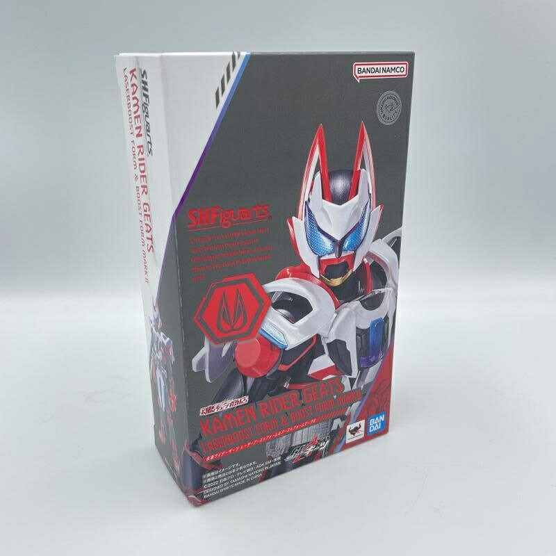 【中古】バンダイ S.H.Figuarts 仮面ライダーギーツ レーザーブーストフォーム&ブーストフォームマークII[6]｜お宝創庫