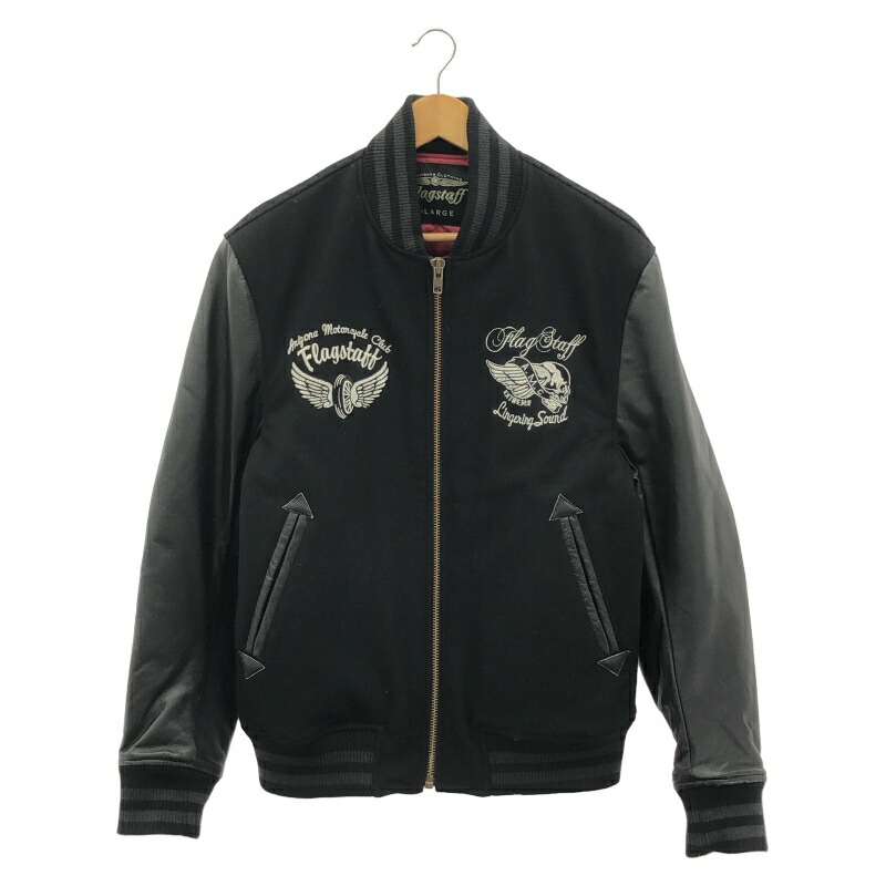 Slow Gun & Co. スタジャン サイズ4 ブラック SLOWGUN】 カシミア スタジャン｜ビームス ライフ 横浜｜BEAMS