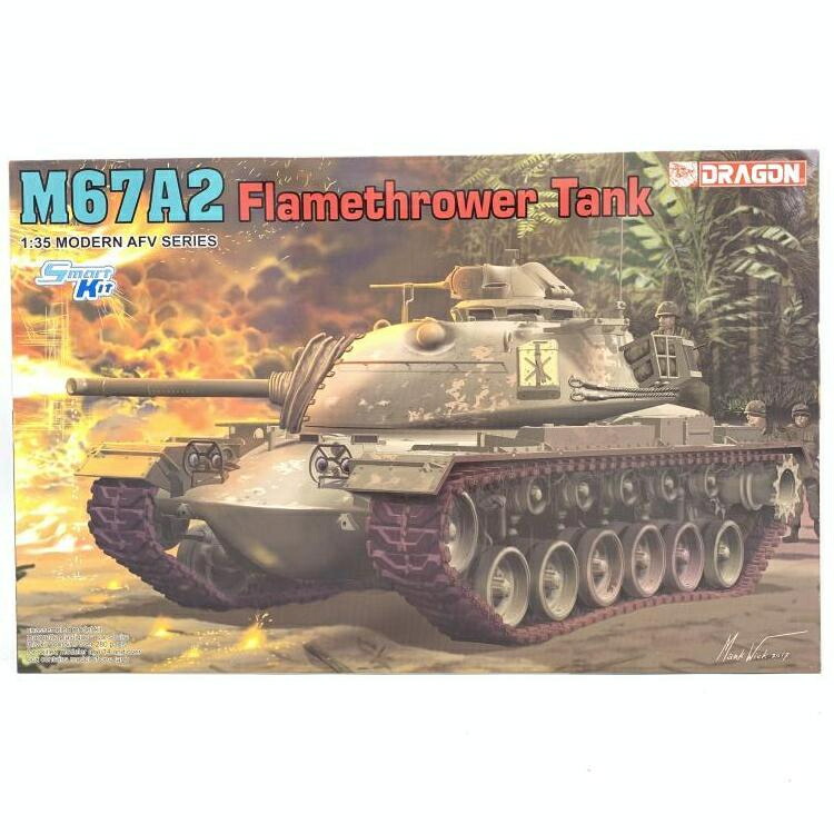 【中古】ﾐﾘﾀﾘ）DR3584 1/35 アメリカ軍M67A2火炎放射戦車[69]
