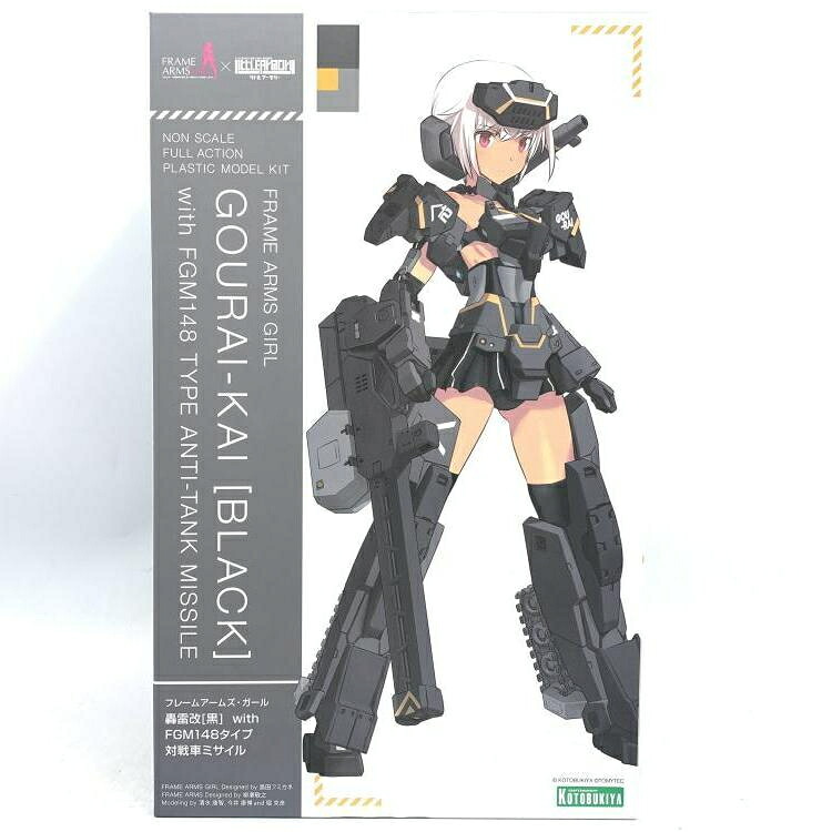 【中古】ｷｬﾗﾌﾟ）FG154 フレームアームズ・ガール 轟雷改[黒] with FGM148タイプ 対戦車ミサイル[69]