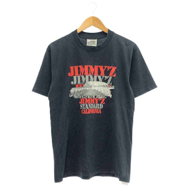 【中古】JIMMY'Z × STANDARD CALIFORNIA ロゴTシャツ ブラック ジミーズ スタンダードカリフォルニア[10]