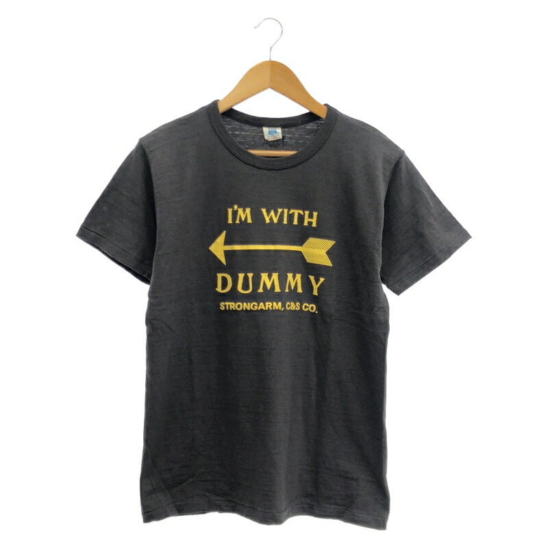 【中古】WAREHOUSE No.JGCS06-DUM I'M WITH DUMMY Tシャツ M グレー ウエアハウス[10]