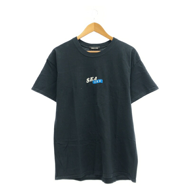 【中古】GOD SELECTION XXX × WIND AND SEA 半袖Tee ブラック ゴッドセレクショントリプルエックス ウィンダンシー[10]