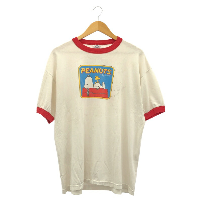 【中古】AAA おせっかい プリントリンガーTee XL 白いこと トリプルエー[10]