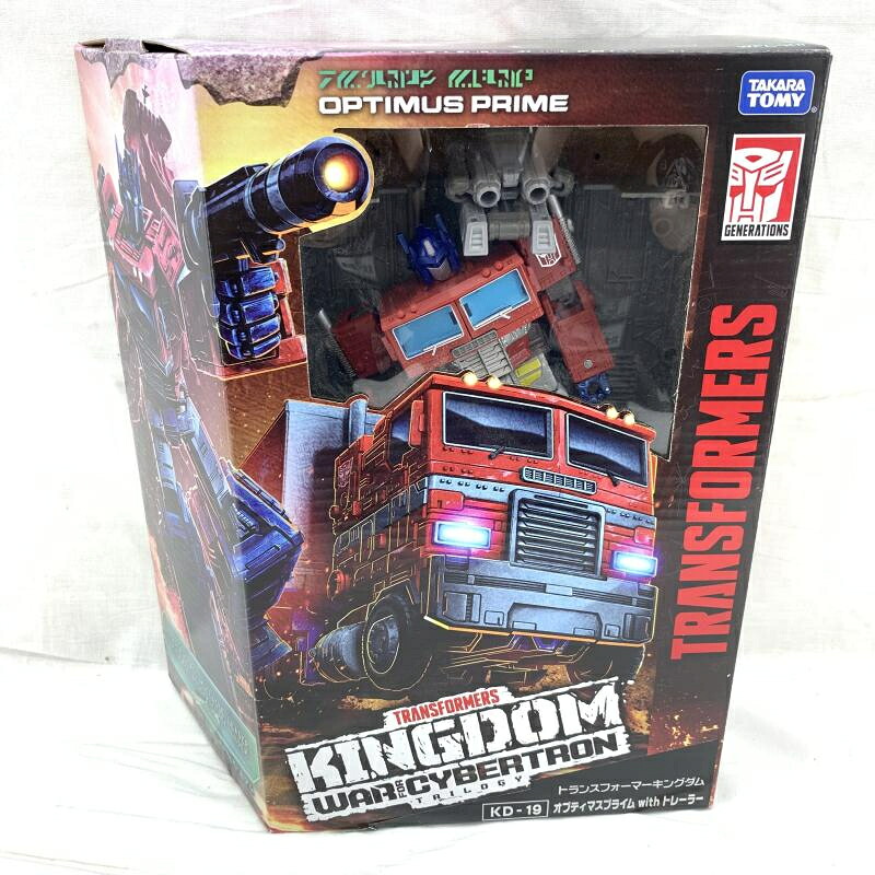 【中古】開封/箱ｲﾀ)KD-19 オプティマスプライム with トレーラー[91]