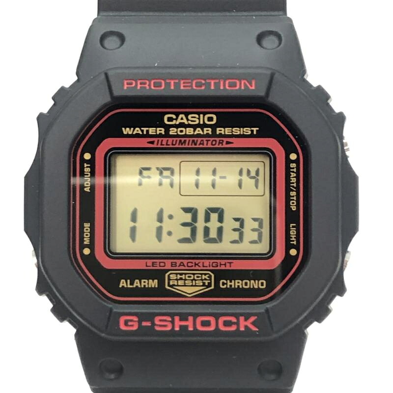 【中古】G-SHOCK kelvin Hoefler powell peralta 腕時計 クオーツ DW5600KH-1JR 黒 箱あり ジーショック[91]｜お宝創庫