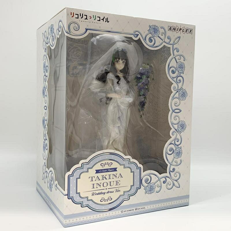【中古】未開封 ANIPLEX アニプレックス リコリス・リコイル リコリコ 1/7 井ノ上たきな ウェディングドレスVer. 特典付き[17]