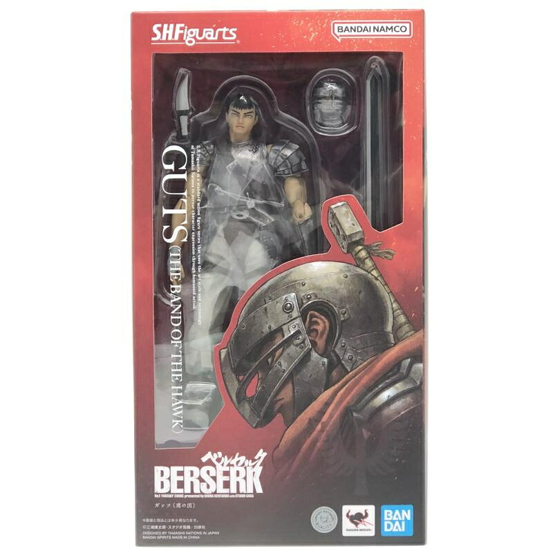 【中古】未開封 バンダイ ベルセルク S.H.Figuarts ガッツ 鷹の団[17]