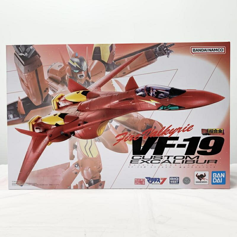 【中古】未開封 バンダイ マクロス7 DX超合金 VF-19改 エクスカリバー 熱気バサラスペシャル[17]