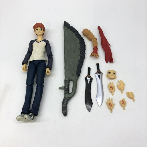 【中古】マックスファクトリー figma 衛宮士郎 私服ver. 本体のみ Fate/stay night[97]