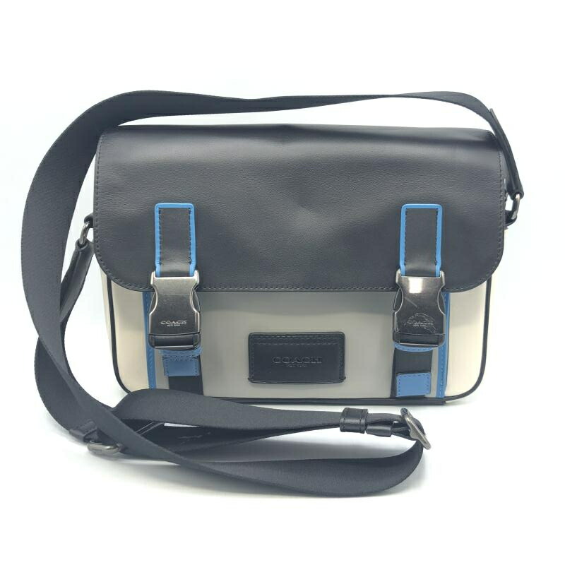 【中古】COACH ショルダーバッグ ホワイト/ブラック L2080-C2085　コーチ[17]