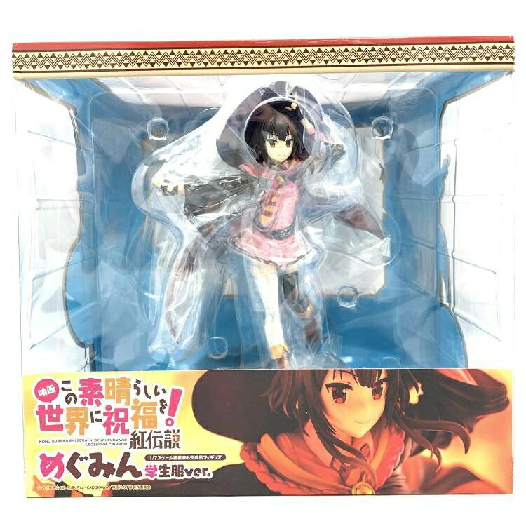【中古】未開封)1/7 めぐみん 学生服ver.(映画 この素晴らしい世界に祝福を!紅伝説)[69]