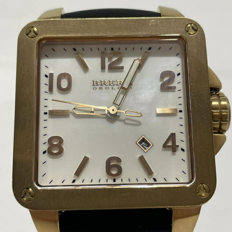 【中古】BRERA AB05 腕時計 クオーツ ブロンズ 白文字盤[19]
