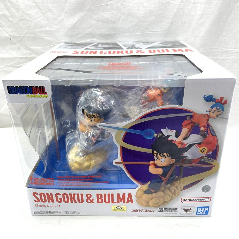 【中古】未開)フィギュアーツZERO 孫悟空＆ブルマ[91]