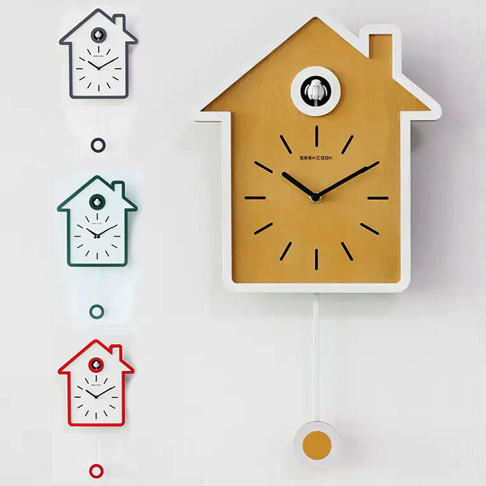 楽天市場】壁掛けフック特典有☆鳩時計 リズム時計 カッコーメルビルR