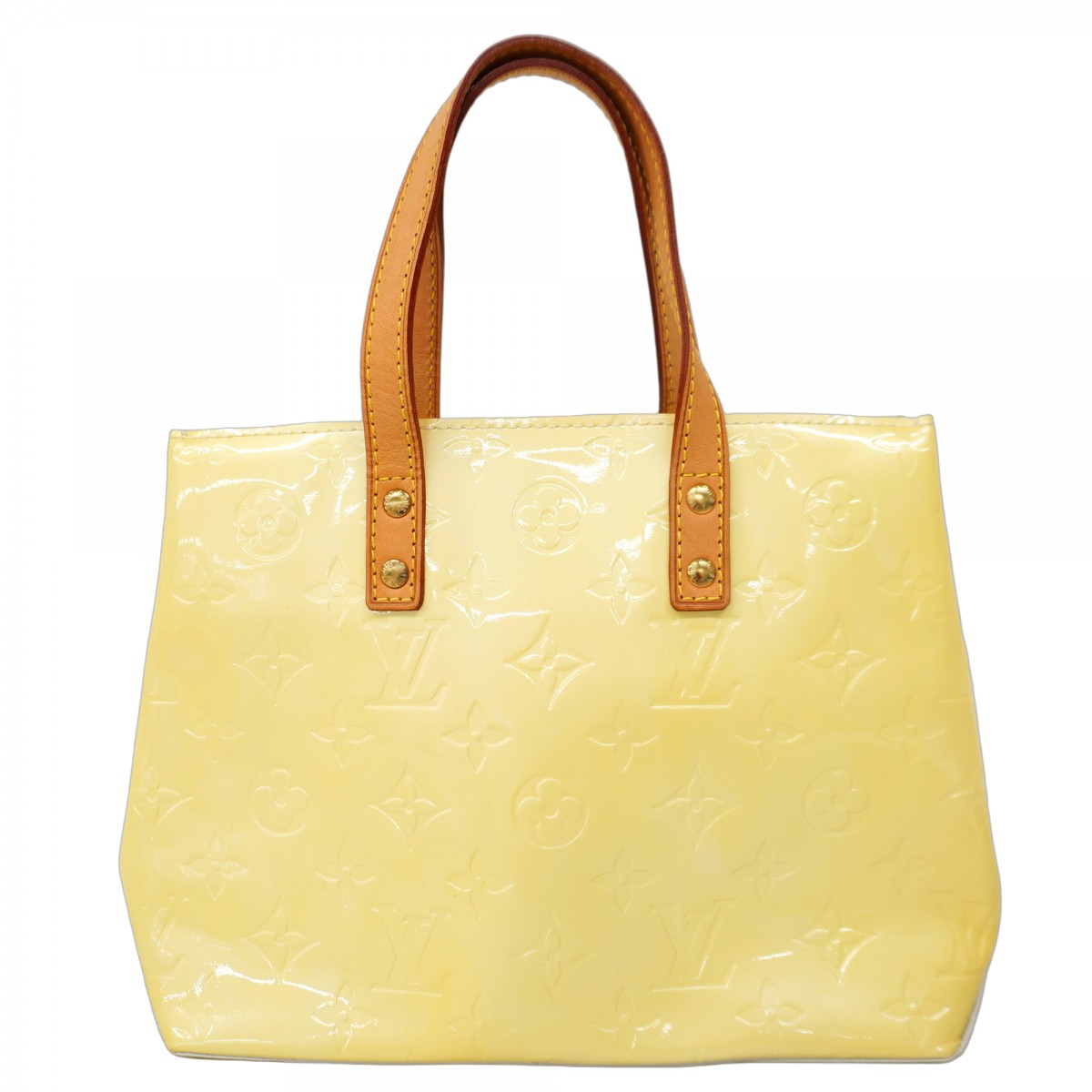 極美品　ルイヴィトン ヴェルニ モノグラム リードPMバッグトートバッグ LOUIS VUITTON - 極美品 ルイヴィトン ヴェルニ モノグラム