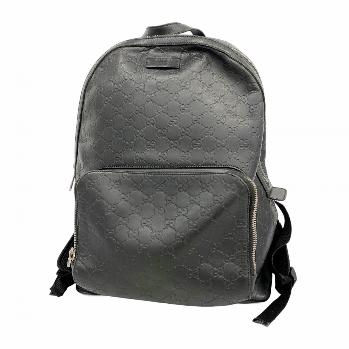 GUCCI リュックサック バックパック グッチシマ レザー ロゴ 450967 GUCCI リュックサック バックパック グッチシマ レザー ロゴ 450967