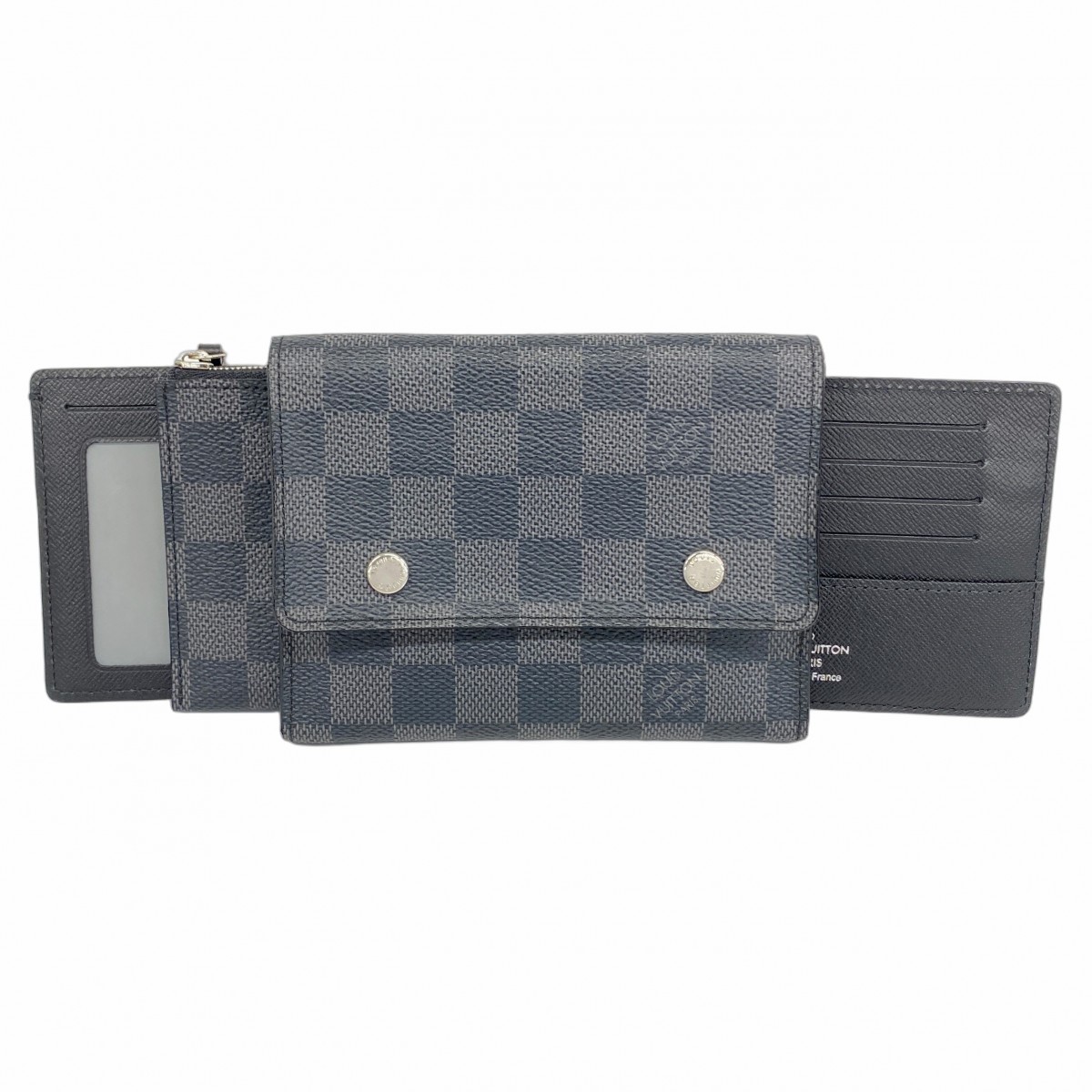⭐︎ルイ・ヴィトン ⭐︎ コンパクト モデュラブル 【美品】 楽天市場】美品 LOUIS VUITTON N63083 ダミエ・グラフィット