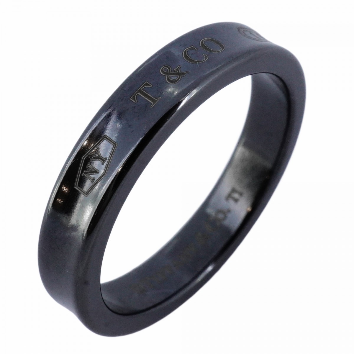 楽天市場】ティファニー 1837チタン・ナロー・チタンリング・指輪/合金