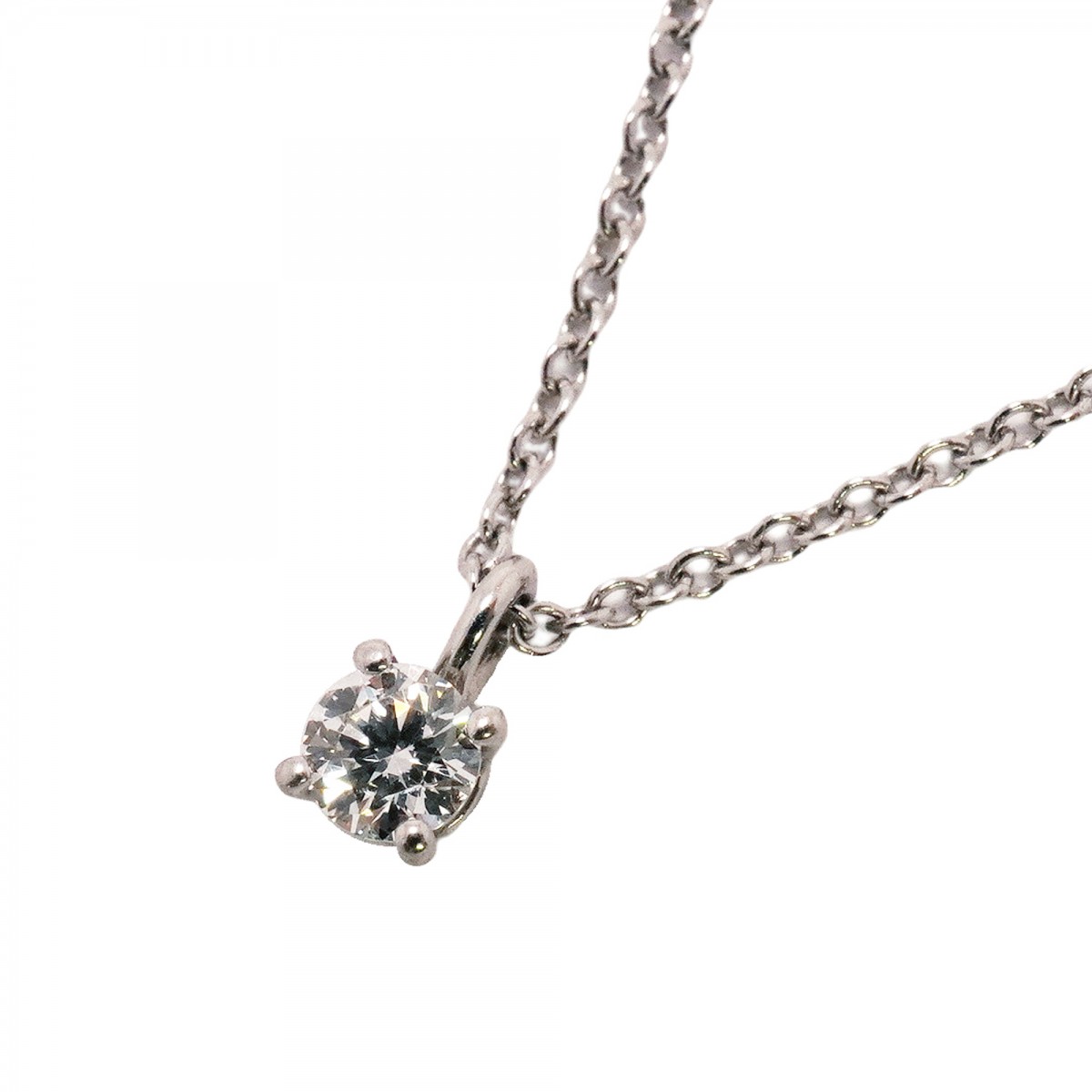 楽天市場】【5jdb1099-e】ティファニー ネックレス ソリティア 1PD  