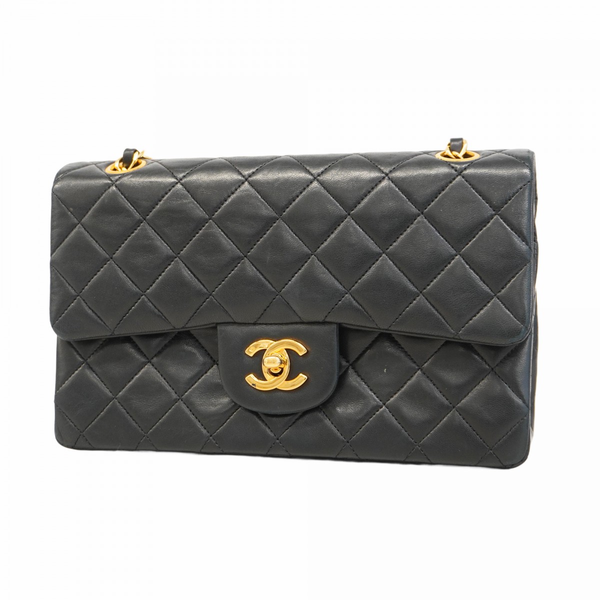   マグネット開封 シルバー金具 ショルダーバッグ CHANEL シャネル チェーンショルダー マトラッセ シルバー金具
