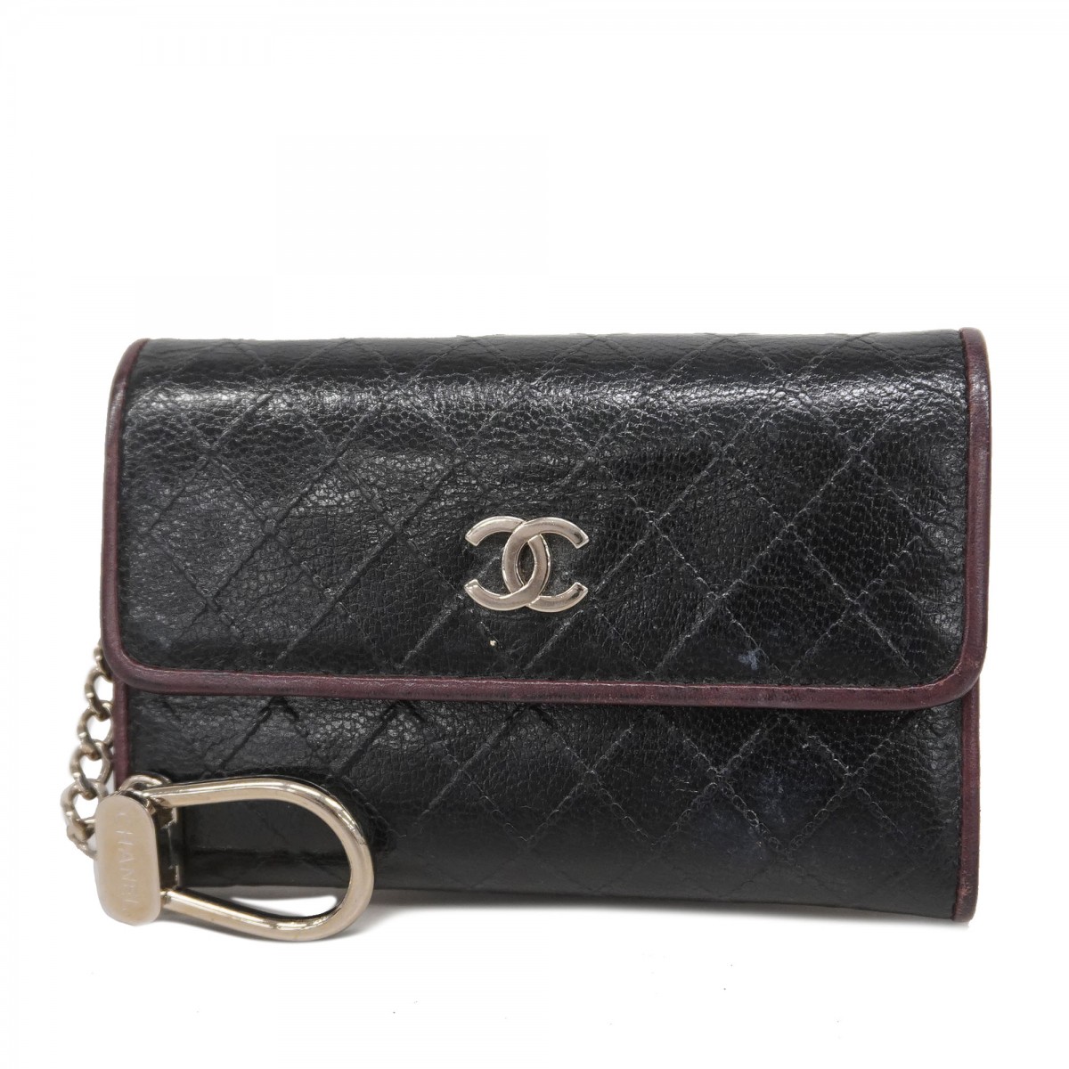 CHANEL ブラック コインケース ビコローレ　ラムスキン　ココマーク 楽天市場】シャネル ビコローレ・ラムスキンコインケース