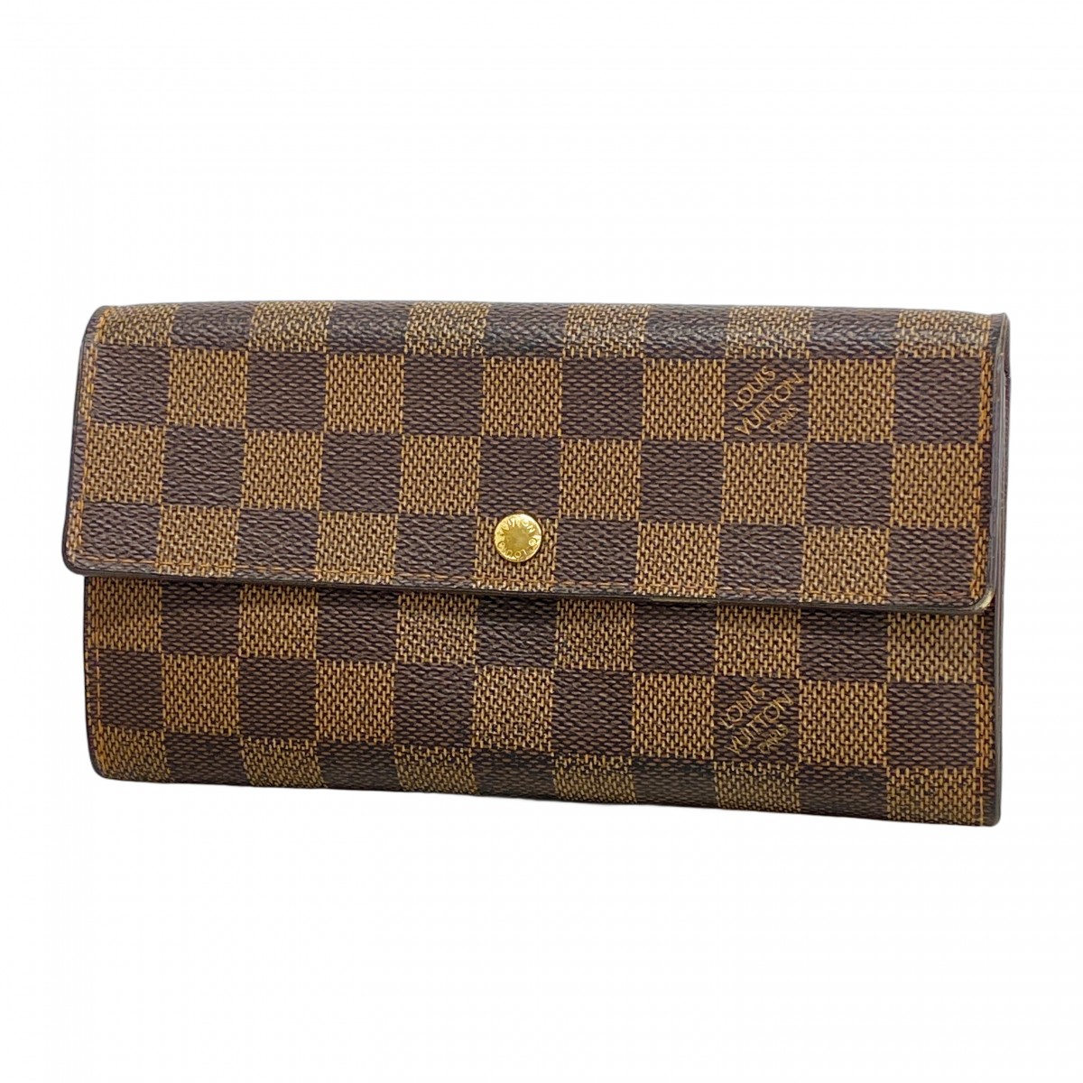 Louis Vuitton 長財布 M61725 ダークブラウン LOUIS VUITTON ルイヴィトン財布 長財布 ポルトフォイユ・サラ